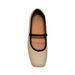 In Stock And Ready To Ship~French-style Square-toed Mary Jane With A Single Strap, Comfortable, Soft, Leopard Print Flat_vogvips.com