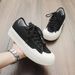 Trendy Unisex Low-Top Canvas Sneakers - Casual Slip-On Shoes With Rubber Sole For Men & Women - Lightweight Comfortable_vogvips.com