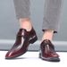 TerraStride 2025 New Spring Business Casual Formal Square Toe Leather Large Size Men's Shoes_vogvips.com
