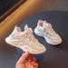 Kids' Shoes Girls New Double Mesh Girls Sports Shoes Boys Middle And Large Children Knob Children Running Shoes_vogvips.com