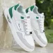 Men's Running Shoes White Grey Blue Color Block Low Top Sneakers Daily Outfit_vogvips.com