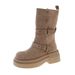 Maillard Boots Women's Thick-soled Two-wear Inner Height-increasing Small Medium Boots Martin Boots Women's Short Boots_vogvips.com