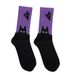 Casual socks hot cat dog rainbow large size cotton socks women's casual cotton women's mid-tube socks_vogvips.com