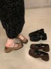 Rough Order For Women, French High Heels, 2025 New Spring Outfit Dress, Mary Jane Small Leather S, Women's Singles_vogvips.com