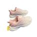Mesh Non-slip Breathable Running Shoes Women's Student Season Lightweight Soft Sole Shock-absorbing Comfortable Sports Shoes_vogvips.com