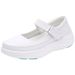 New Nurse Shoes White Flat Breathable Hospital Comfortable Non-slip Soft Sole Small White Shoes_vogvips.com