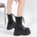 Foreign Trade Plus Size Cross-Border European And American Martin For Women 2024 Autumn Winter New Fashion Platform Sole_vogvips.com