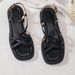 Makes Feet Look Fair~conceals Imperfections~brown Retro Woven Roman Sandals 2025 Summer Soft-soled Flat Large Size_vogvips.com