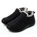 Kidmi Winter Fuzzy Warm Cold-proof Velvet Antiskid Waterproof Boots Outdoor Indoor Soft House Women Shoes_vogvips.com