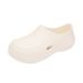 Men Women Non-slip Oil-proof Graffiti Kitchen Waterproof Work Shoes Chef Master Restaurant Sandals_vogvips.com