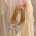 2026 New European And American High-Heeled Pointed-Toe Transparent Rhinestone Sexy Stiletto Fish-Mouth Outdoor Summer_vogvips.com