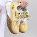 Huili WBN(JS)-2644 Women's Sports Shoes 2025 Autumn New Versatile German Training Shoes Student Casual Sneakers (Magic_vogvips.com