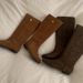 Cowhide Version ~ Suede Long Straight Genuine Leather Flat High Over-the-Knee Niche Slip-On Riding Boots_vogvips.com