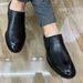 Suitable For All Seasons 2024 Leather Trendy Business Hairstylist Slip-On Korean Versatile British Style Casual Men's Shoes_vogvips.com