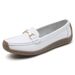 New Bean Shoes Women's Non-slip Slip-on Casual Small White Shoes_vogvips.com