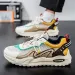 The New Color-blocking Wear-resistant Lace-up Large-sized Running Shoes With A Strong And Thick Soles Are Versatile For Students_vogvips.com