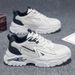 Men's New Summer Shoes, Breathable Mesh, Versatile Casual Sports For Teenagers, Running With Thick Soles And Height_vogvips.com