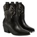 Women's Fashion Chelsea Boots With Embroidery – Chunky Heel, Pointed Toe, Comfortable & Stylish (Black/White/Dark Brown, Sizes 35-42)_vogvips.com