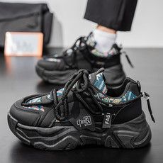 Non-slip Outdoor Sports Men's Shoes Casual Shoes Platform Heightening Dad Shoes Trendy Shoes_vogvips.com