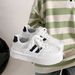 2025 Spring Fashion White New Student Height Increasing Casual Versatile Thick Bottom Trendy Sports Board Shoes_vogvips.com