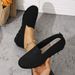 Women's Spring/Summer Old Cloth Shoes Breathable Flyknit Mesh Non-Slip Flat Low Cut Single Shoe For Middle-Aged And Elderly Mothers_vogvips.com