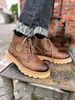 Autumn New Martin Men's Work Bumblebee Outdoor British Motorcycle Thick-Soled High-Top Boots_vogvips.com