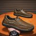 European Warm Series Autumn And Winter Large Size Men's Outdoor Casual Leather Hiking Shoes_vogvips.com