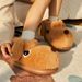 1178225343@qq.com Cute Puppy Bag Heel Slippers Women Winter Couple Fleece Warm Indoor Home Plush Cotton Boots For Men Outdoor Wearable_vogvips.com