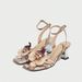 Cross-border European American Pointed-toe Open-toe Stiletto Sandals For Women With Three-dimensional Floral Decoration_vogvips.com