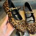 2026 Early Autumn New Leopard Print Mary Jane Flat Buckle Strap Soft Leather Single Shallow Mouth Granny Shoes_vogvips.com