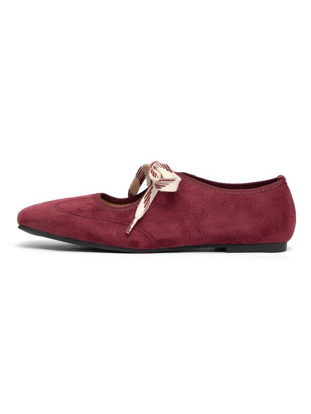 Women's Flat Shoes Ballet Shoes Comfortable Square Head Flats_vogvips.com