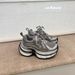 Women's European Style Double Layered Platform Chunky Sneakers Fashionable Distressed Vintage Casual Athletic Shoes Autumn Arrival_vogvips.com