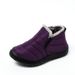 Cross-Border In-Stock Women's Foreign Trade Large Size 36-47 Warm Soft Sole Waterproof Shoes Snow Cotton Men's_vogvips.com
