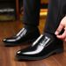 Men's Genuine Leather Business Casual Shoes - Breathable Slip-On Dress Shoes For Office, Wedding & Daily Wear, Sizes 38-44 Versatile Wedding Shoes_vogvips.com