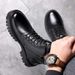 European Warm Series Martin Winter Fleece-Lined Warm Casual Cotton Shoes Non-Slip Men's Leather Boots_vogvips.com