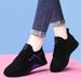 2025 Autumn Winter Casual Women's Running Mom Dance Soft Sole Fleece Lined Versatile Travel Office Work Shoes_vogvips.com