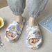 Women's Summer Slippers Home Use, Korean Style, Trendy Ins, Thick Sole, Comfortable, Casual, Non-Slip, Bathing, Outdoor_vogvips.com