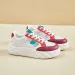 Women Casual White Leather Sneakers Patchwork Shoes Breathable Outdoor Trainers 456_vogvips.com