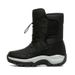 High-top Adult Men And Women Couples Cotton Outdoor Cotton Shoes Warm Non-slip Matte Hiking Shoes_vogvips.com