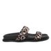 Summer Women's Leopard Print Buckle Flat Casual Sandals Slip-On Fashion Slip-On Slippers_vogvips.com