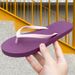 New Women Slippers Outdoor Light Weight Solid Shoes Ladies Flat Flip-flop Non-slip Basic Indoor House Slides Sandals Female_vogvips.com