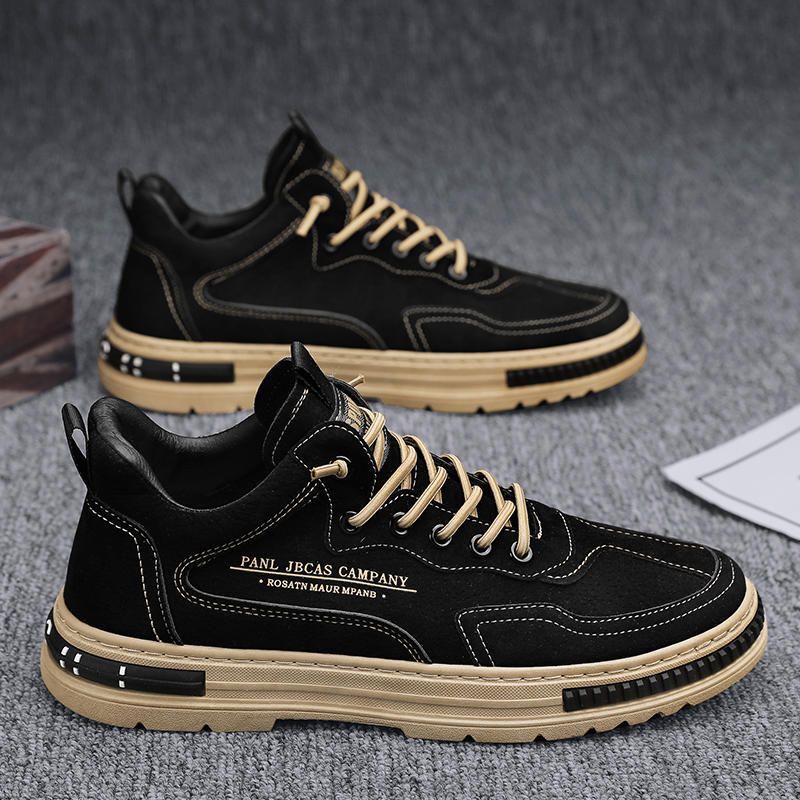 Men's Shoes Breathable Slip-Resistant Work Shoes - Lightweight Casual Sneakers For Summer With Anti-Slip Rubber Sole_vogvips.com