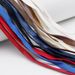 Cotton waxed shoelaces 0.8cm wide suitable for small white shoes canvas shoes leisure sports Shoe wax strap_vogvips.com