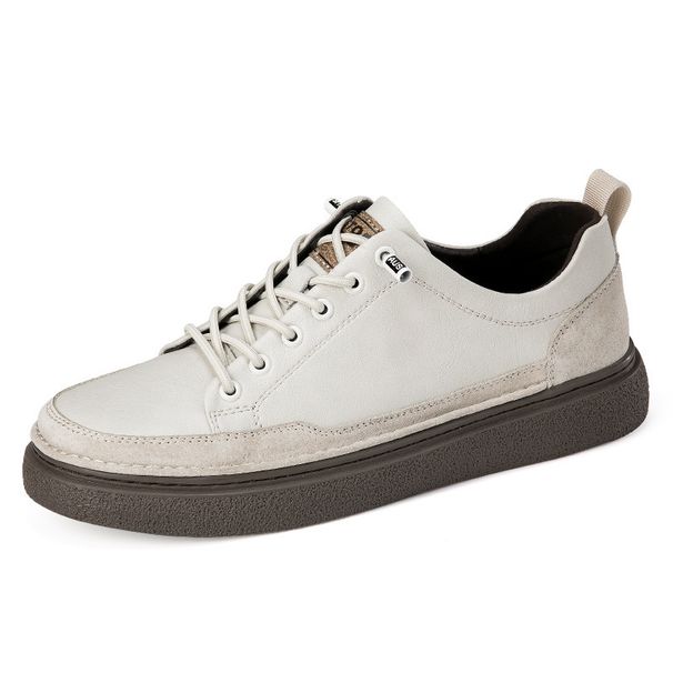 Men's Shoes British Business Casual Shoes Retro Breathable Sneakers One Pedal Board Shoes_vogvips.com