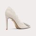 Fattened And Widened High Heels Women's Thin Heels Rhinestone Small Fragrant Wind Side Empty Single Shoes Large Size Women's Shoes 41 To 44_vogvips.com