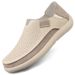 Fashionable Loafers 2026 Summer New Breathable Hollow Leather Men's Slip-on Casual Soft-soled Shoes Cross-border_vogvips.com