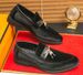 Suitable For All Seasons 2025 New Loafers British Style Suede Soft Comfortable Moccasins Fashion Casual Slip-On Business Men's Shoes_vogvips.com