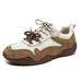 Unisex Genuine Leather Casual Sneakers - Breathable, Comfortable & Stylish For All Seasons - Outdoor Walking Shoes With Rubber Sole (Multiple Colors)_vogvips.com