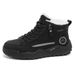 Men's Winter Fleece-Lined High-Top Martin Boots, British Retro Thick-Soled, Extra-Thick Warm Cotton Work Shoes, Ankle Bo_vogvips.com