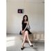 Pointed Single Shoes Women's Nude Inner Height Increase Temperament Women's Shoes Light Mouth With Skirt Flats_vogvips.com